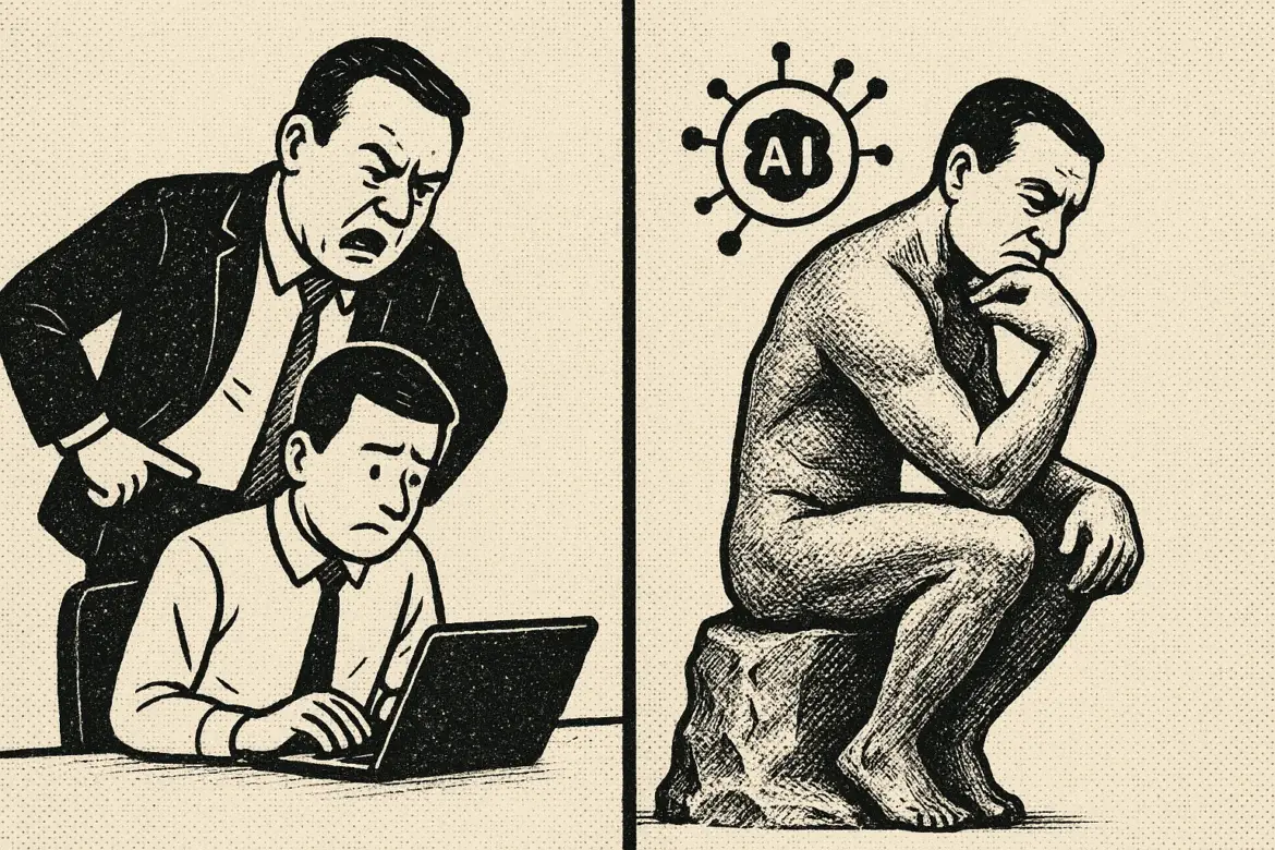 AI大扁平化時代：高層管理者還會存在嗎？